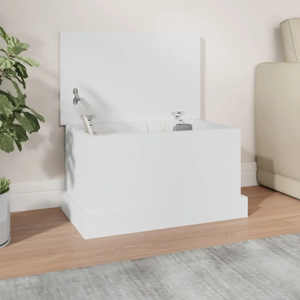 vidaXL Kutija za pohranu bijela 50x30x28 cm inženjerski drvo - Venlo