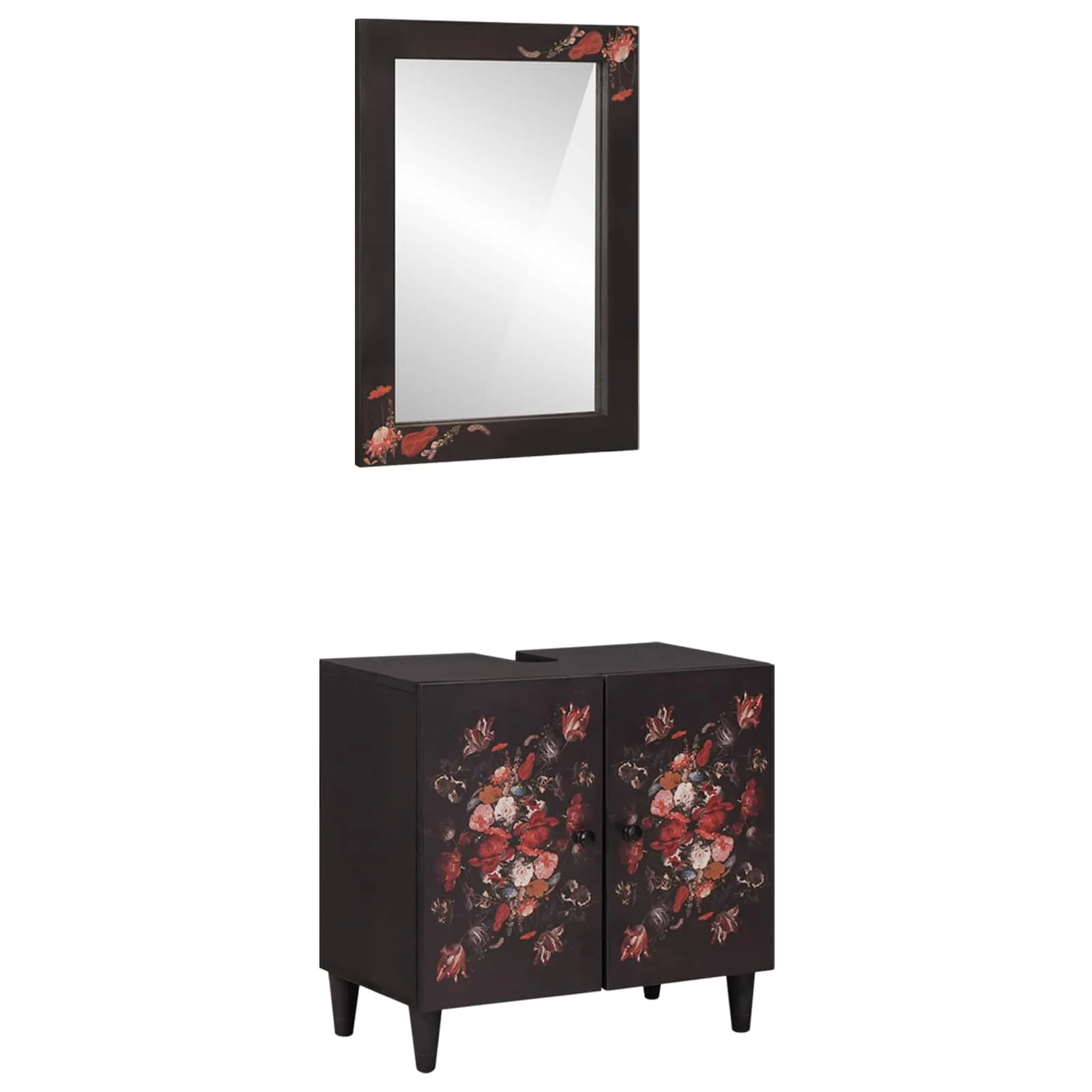 vidaXL Set ormarića za kupaonicu 2 kom. 62 x 33 x 58 cm - Venlo