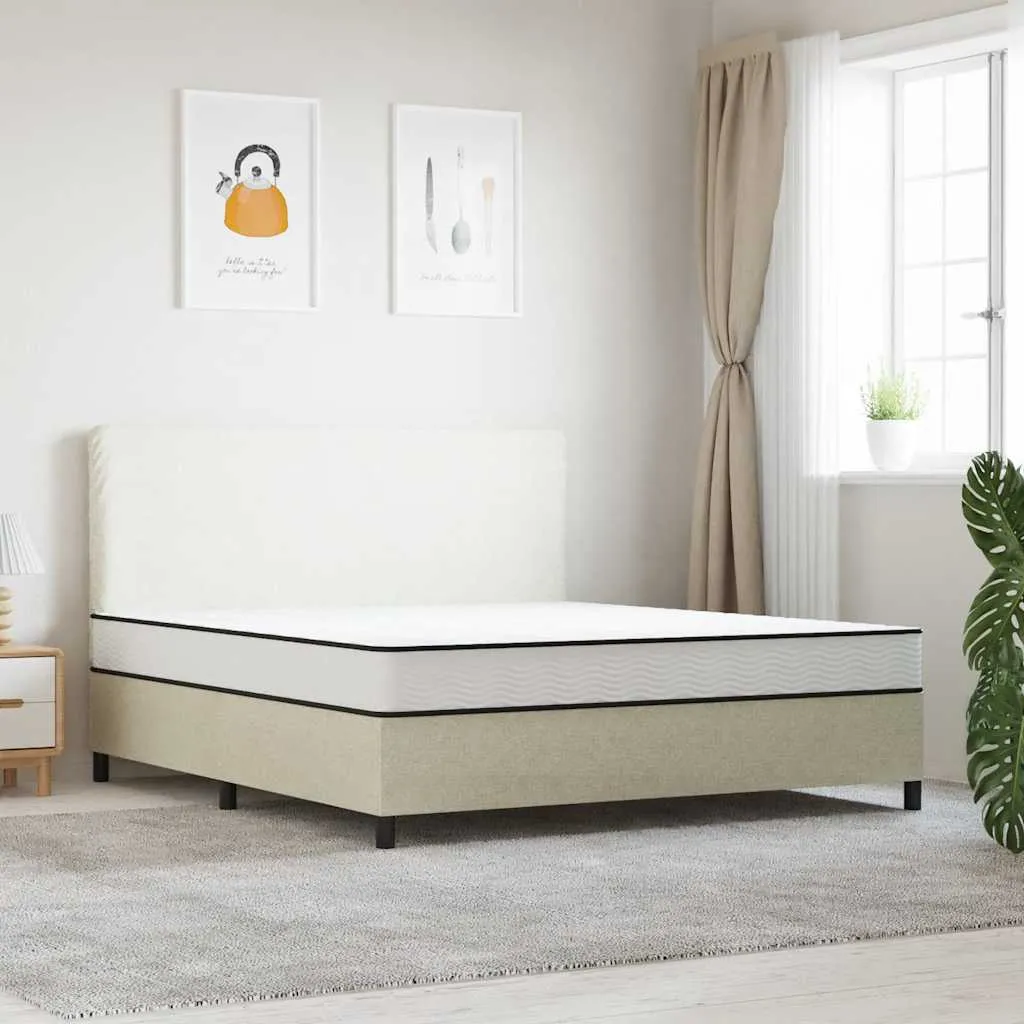 vidaXL Madrac s oprugama bonnell srednji 200 x 200 cm bračni - Venlo