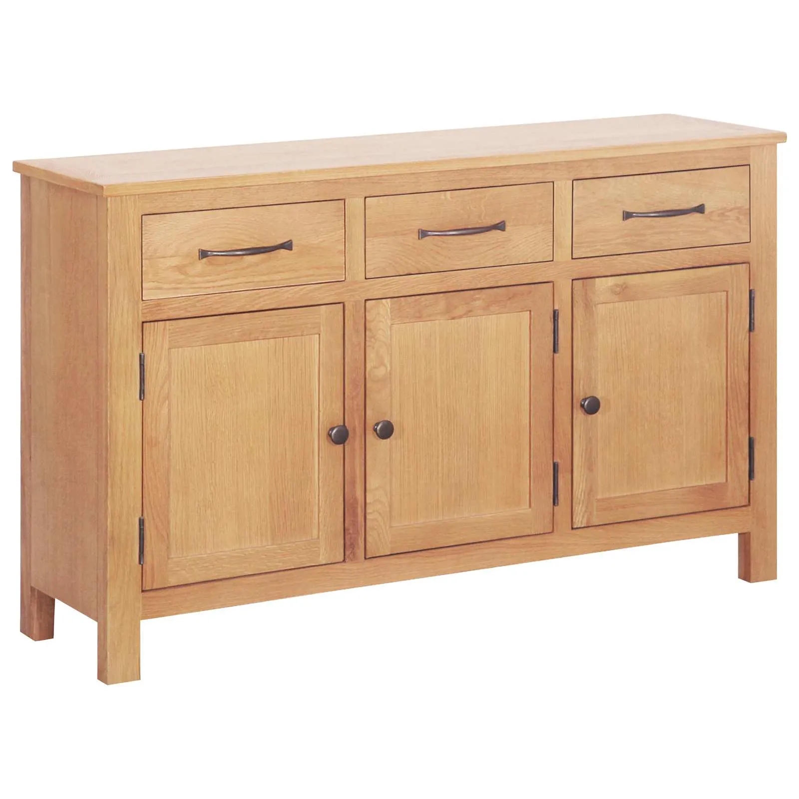 vidaXL Kreveta Smeđa 112 x 33.5 x 70 cm Čvrsto drvo hrasta - Venlo