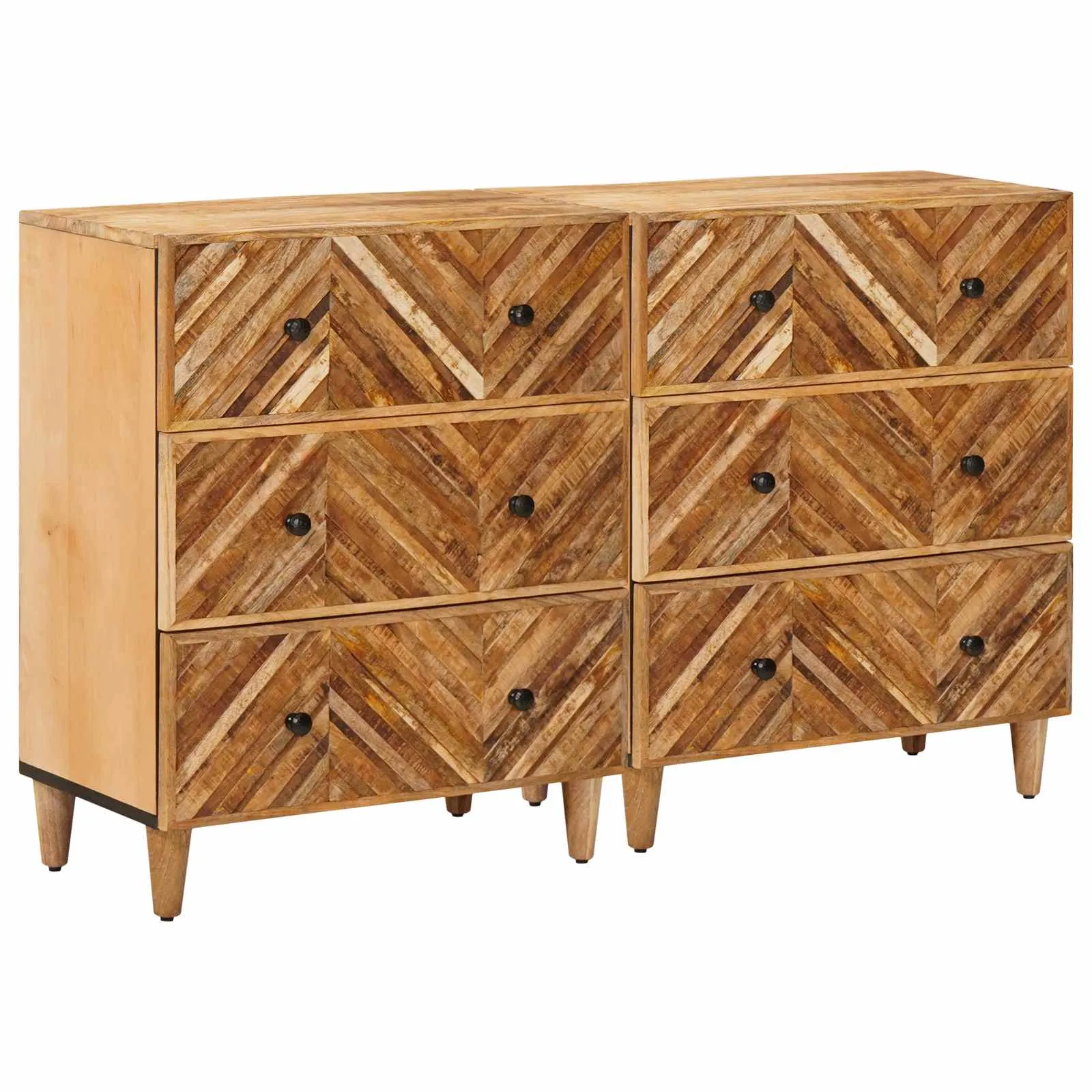 vidaXL Ormari za skladištenje 2 kom. 60 x 33,5 x 75 cm Smeđa - Venlo