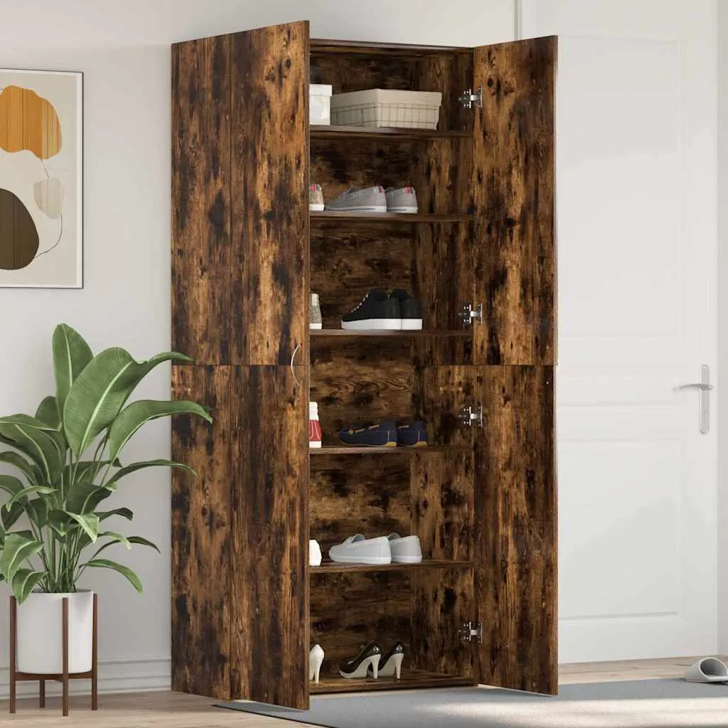 vidaXL Ormar za cipele 80 x 35.5 x 180 cm Konstruirano drvo Šareni - Venlo