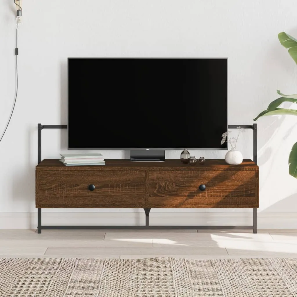 vidaXL TV ormarić zidni boja hrasta 100,5x30x51 cm konstruirano drvo - Venlo