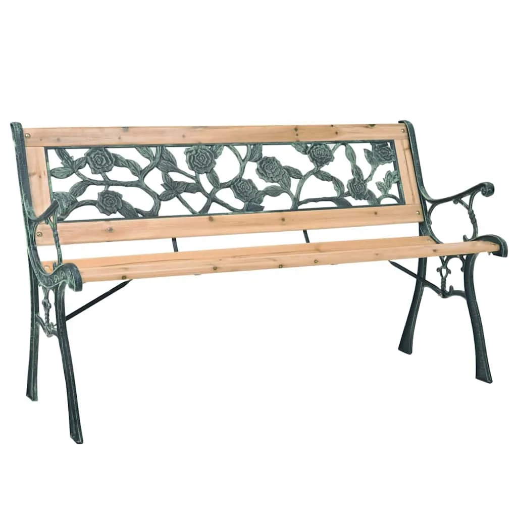 vidaXL Vrtna klupa 122 cm drvena - Venlo
