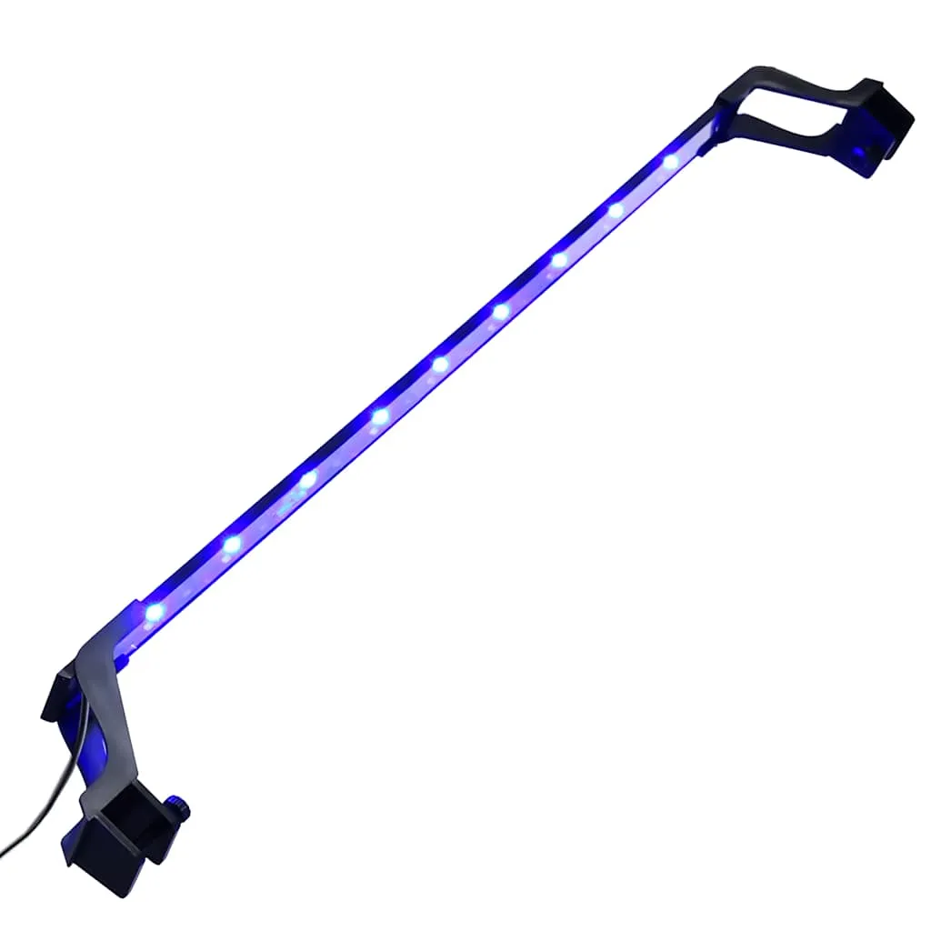 vidaxl akvarijsko led svjetlo sa stezaljkama 75 - 90 cm plavo-bijelo - slika 1