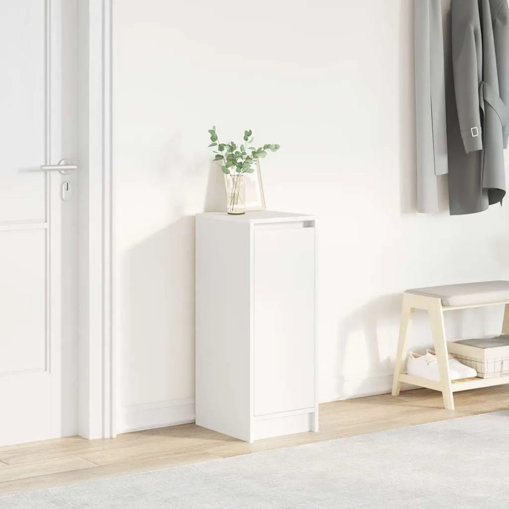 vidaxl ormarić za cipele bijeli 29,5x34x76 cm od konstruiranog drva - slika 1