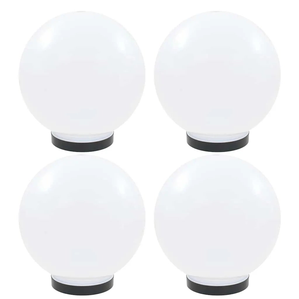 vidaXL LED kuglaste svjetiljke 4 kom 25 cm PMMA - Venlo