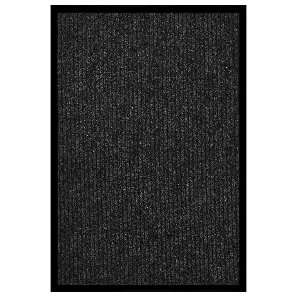 vidaXL Otirač prugasti antracit 80 x 120 cm - Venlo