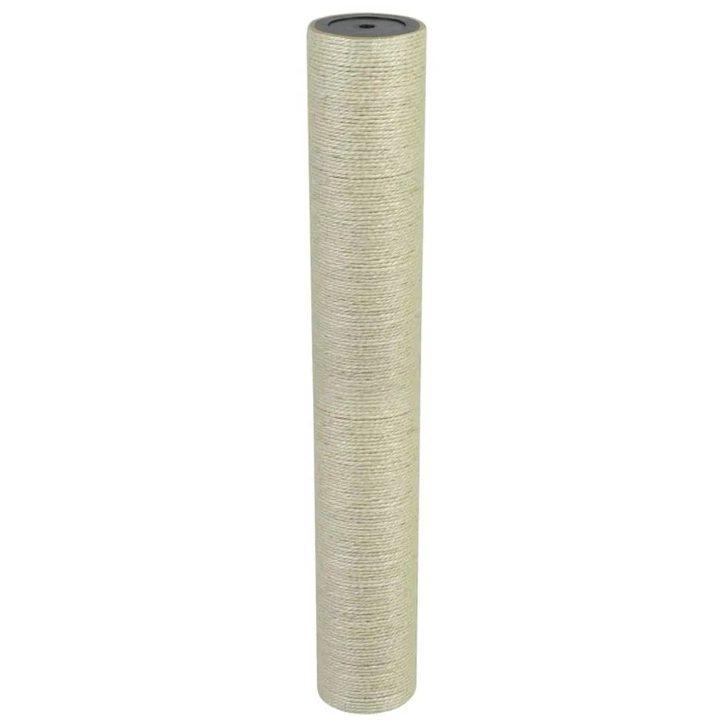 vidaxl grebalica za mačke 8 x 55 cm 8 mm bež - slika 1