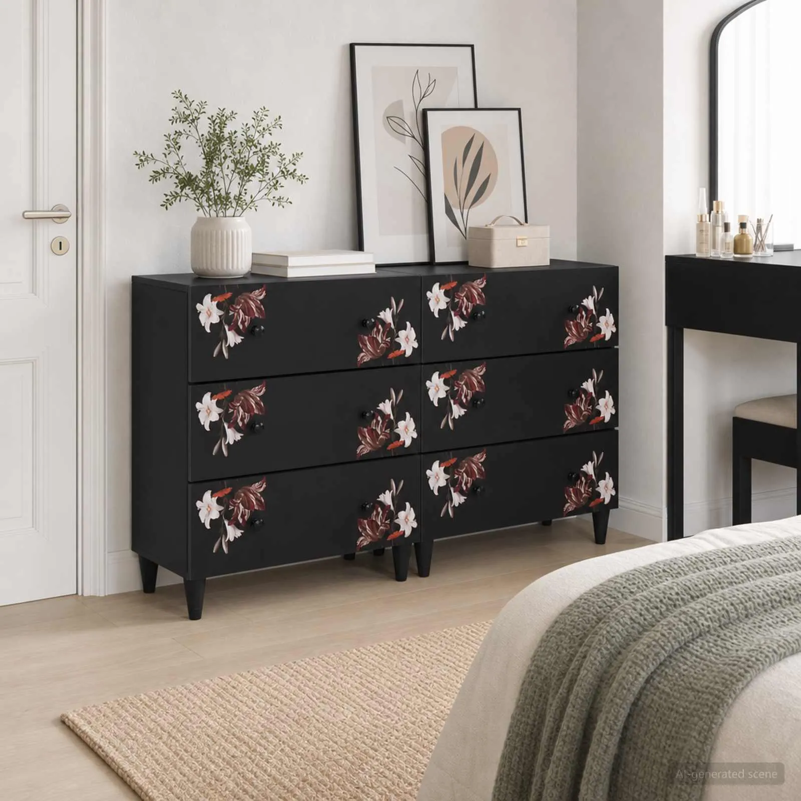 vidaXL Ormari za skladištenje 2 kom. 120 x 33 x 75 cm Šareni - Venlo
