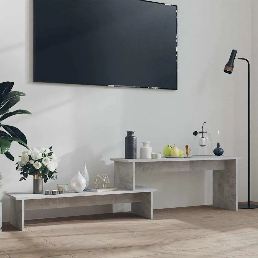 vidaXL TV ormarić siva boja betona 180 x 30 x 43 cm od iverice - Venlo