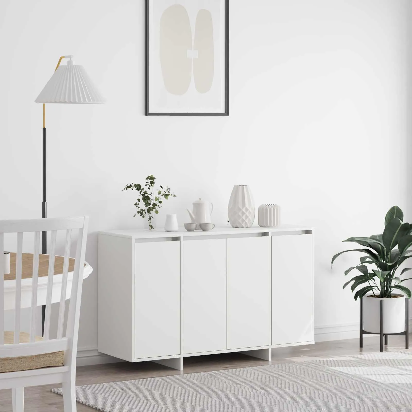 vidaXL Kreveta Bijelo 120 x 41 x 75 cm Konstruirano drvo - Venlo