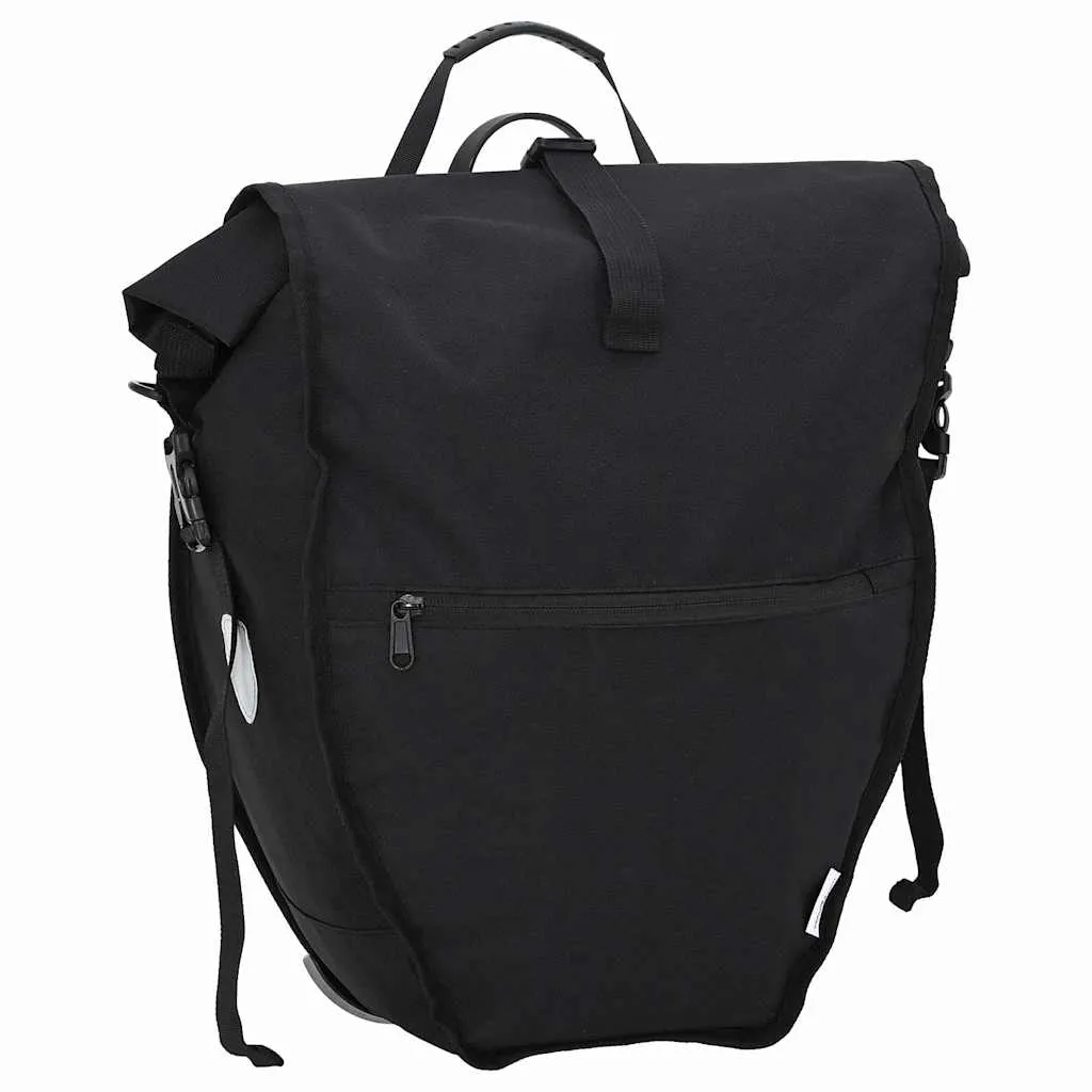 vidaxl torba za bicikl crna 32,5 x 17 x 57 cm poliester - slika 1