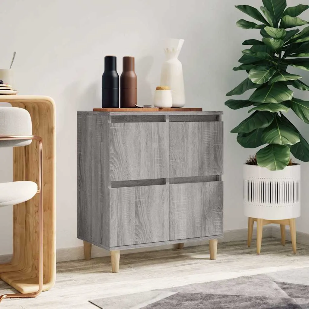 vidaXL Komoda sivog hrasta sonome 60x35x70 cm od konstruiranog drva - Venlo
