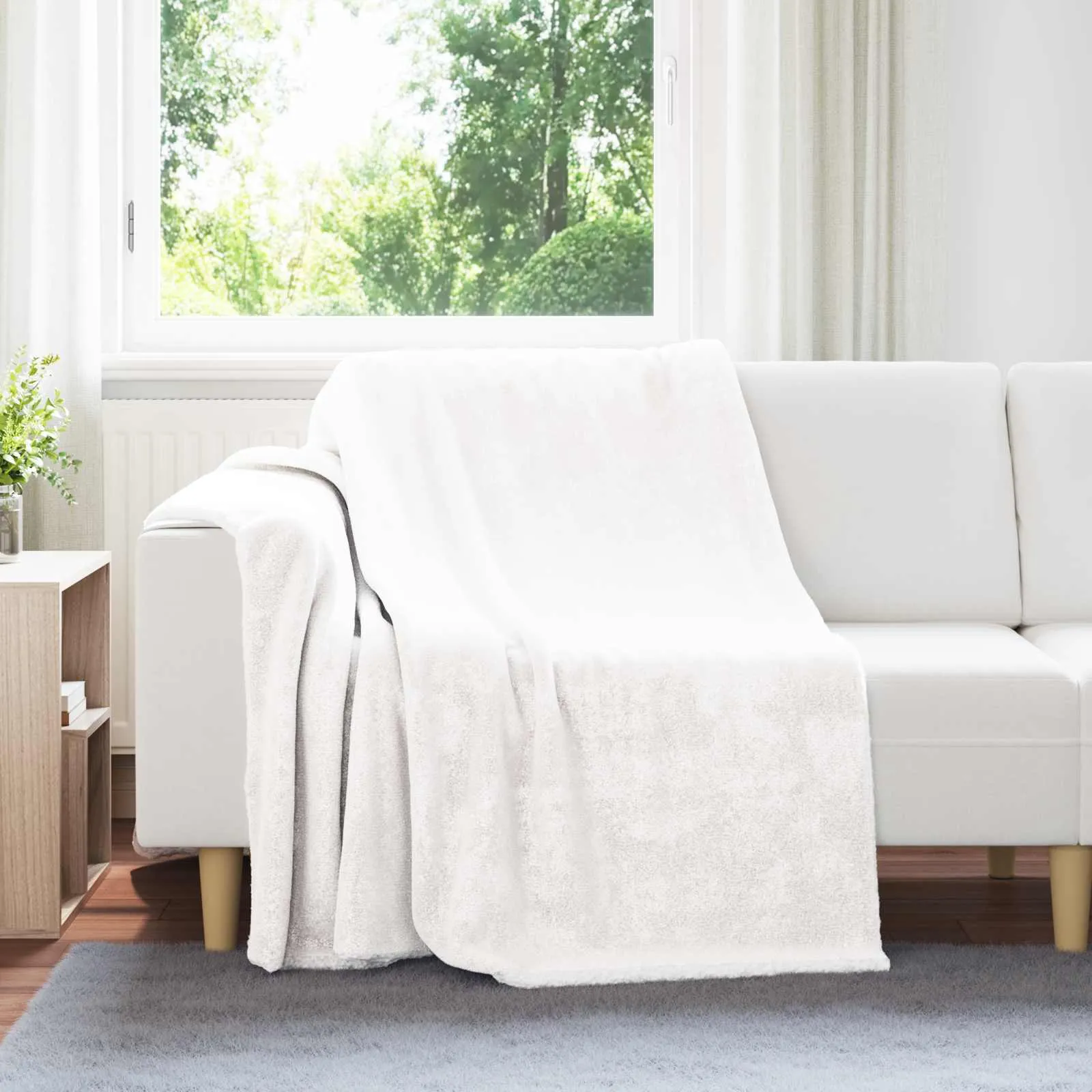 vidaXL Dekica Bijela 150 x 200 cm 1.64 kg Runo - Venlo