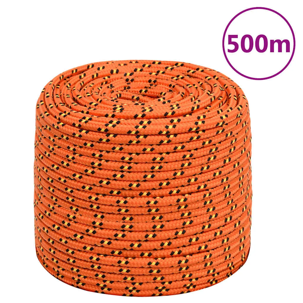 vidaxl brodski konop narančasti 8 mm 500 m od polipropilena - slika 1