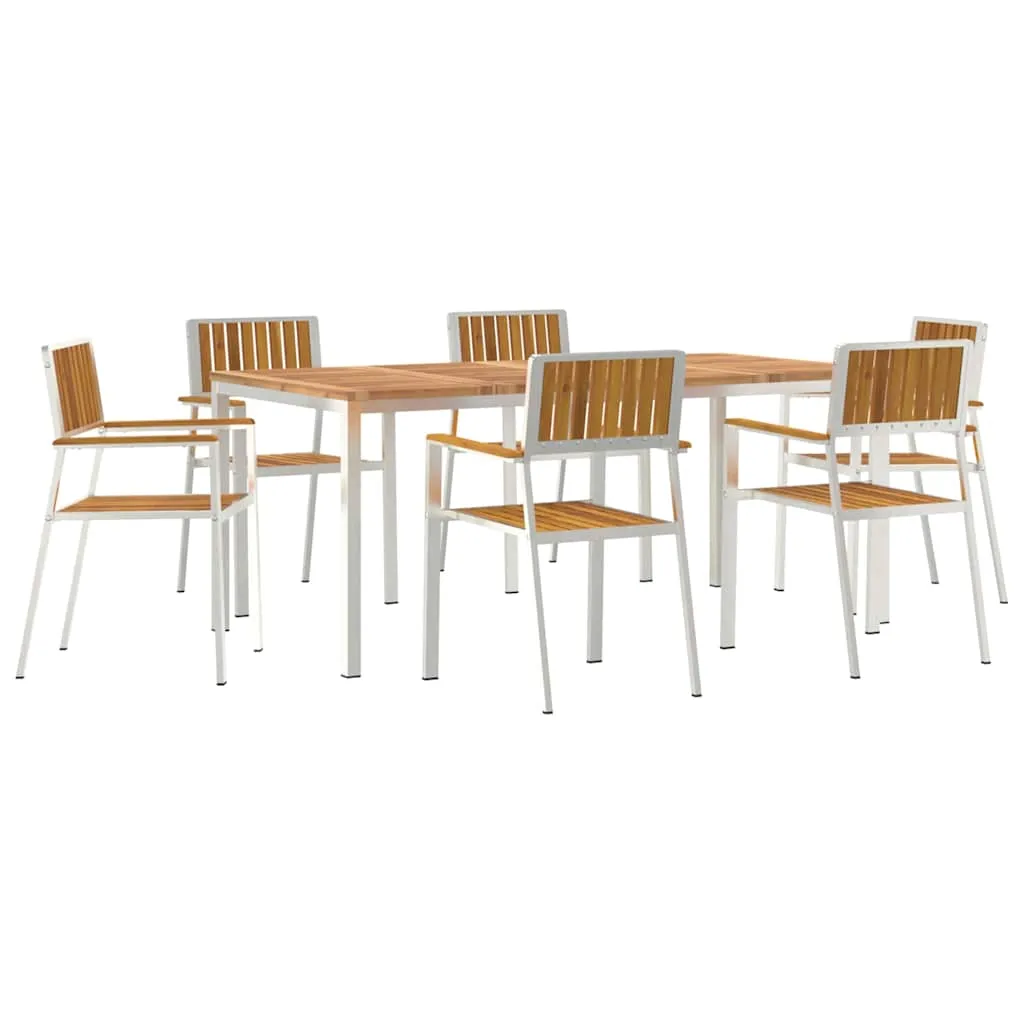 vidaXL Vanjski set za objedovanje 7 kom. 180 x 90 x 75 cm - Venlo