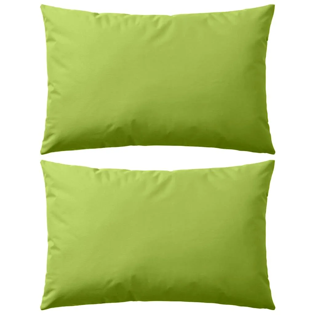 vidaXL Vrtni jastuci 2 kom 60 x 40 cm zeleni - Venlo