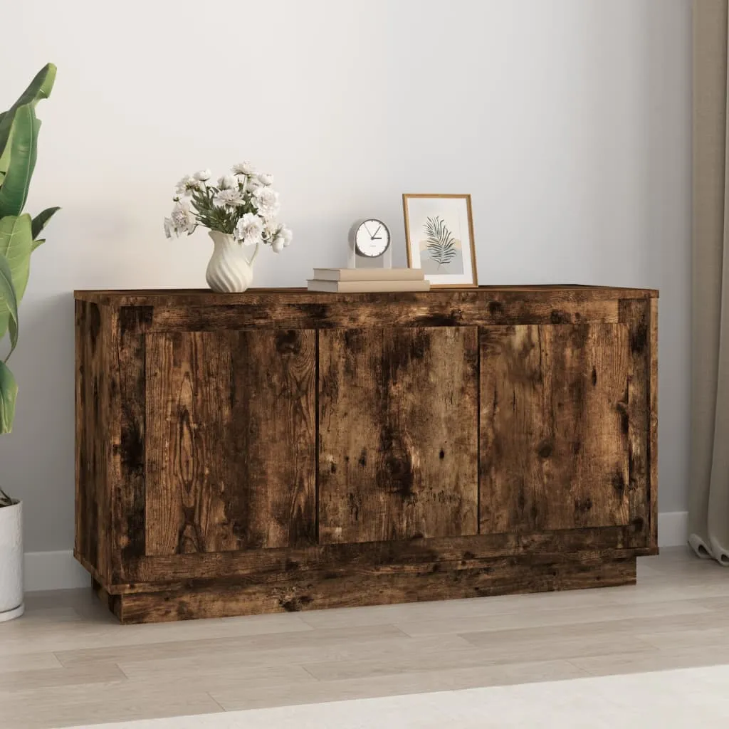 vidaXL Komoda boja dimljenog hrasta 102x35x55 cm od konstruiranog drva - Venlo