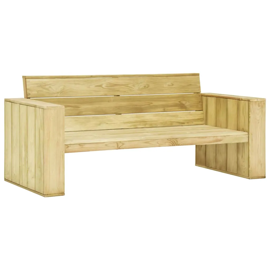 vidaXL Vrtna klupa 179 cm od impregnirane borovine - Venlo