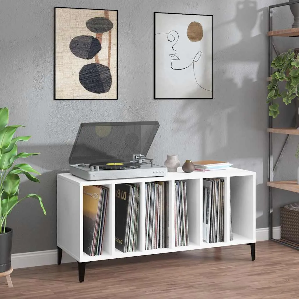 vidaXL Ormarić za ploče bijeli 100 x 38 x 48 cm od konstruiranog drva - Venlo
