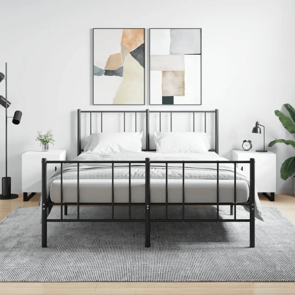 vidaXL Noćni ormarići 2 kom bijeli 40 x 40 x 50 cm konstruirano drvo - Venlo