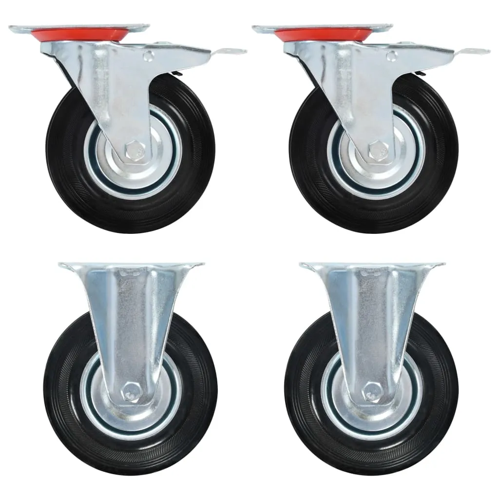 vidaxl kotačići 4 kom 125 mm - slika 1
