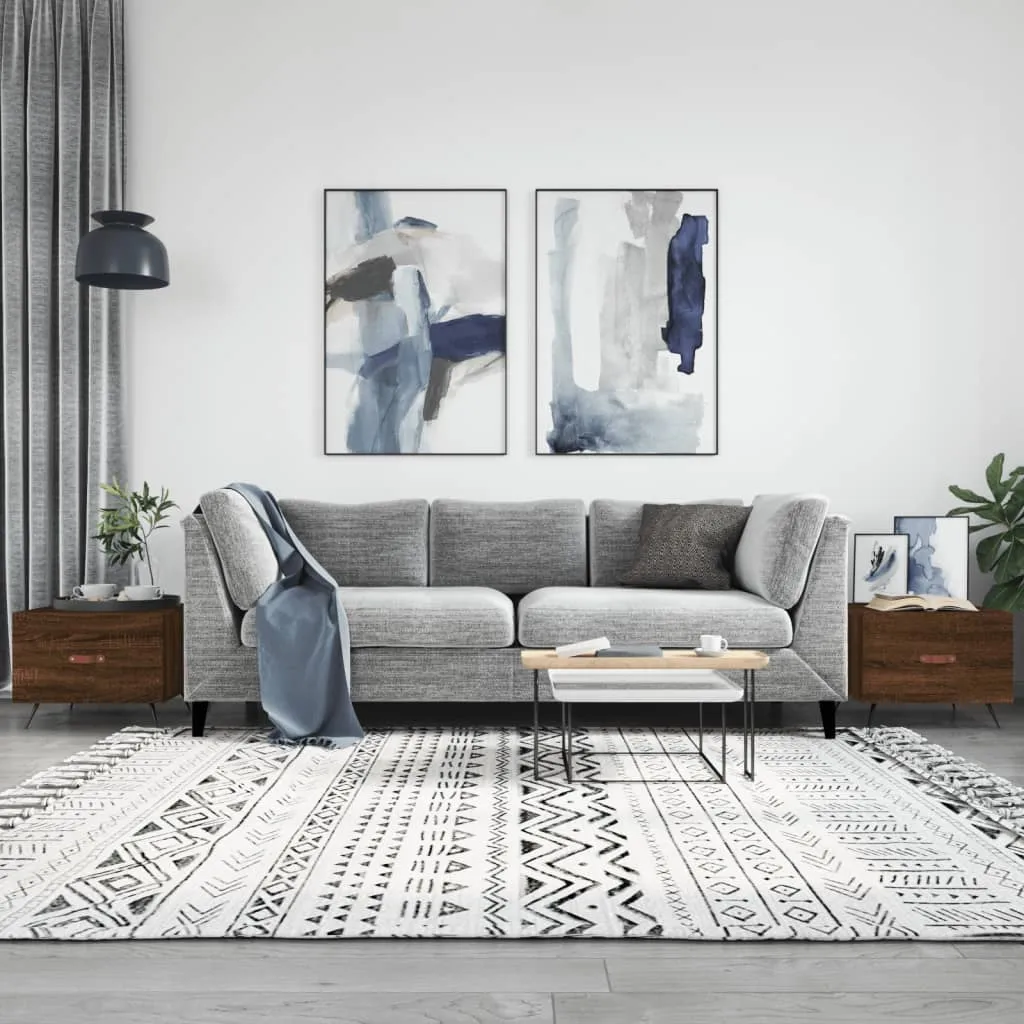 vidaXL Stolići za kavu 2 kom boja hrasta 50x50x40 cm konstruirano drvo - Venlo