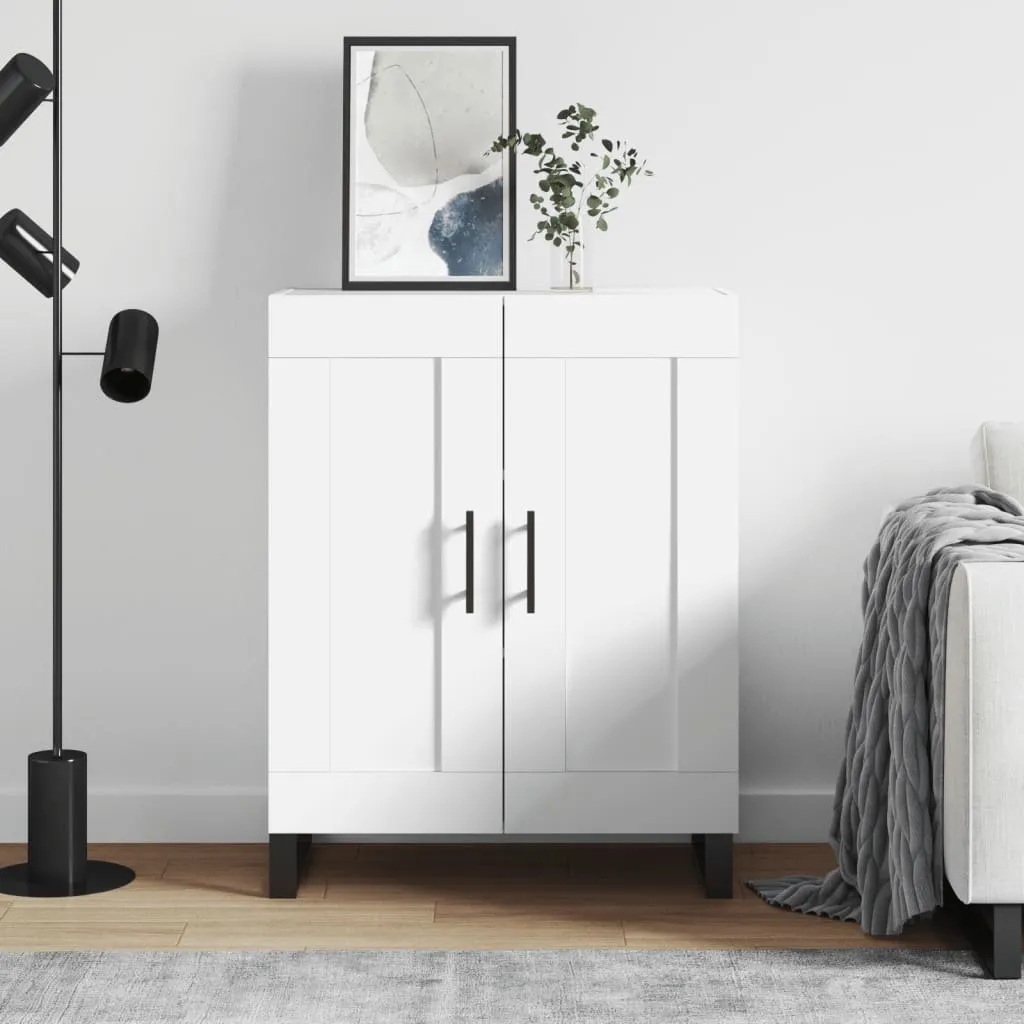 vidaXL Komoda bijela 69,5x34x90 cm od konstruiranog drva - Venlo