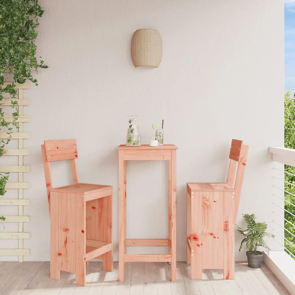 vidaXL Barski stolci 2 kom 40 x 48,5 x 115,5 cm od masivne duglazije - Venlo