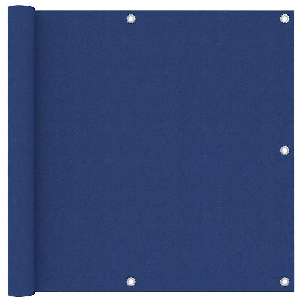 vidaXL Balkonski zastor plavi 90 x 600 cm od tkanine Oxford - Venlo