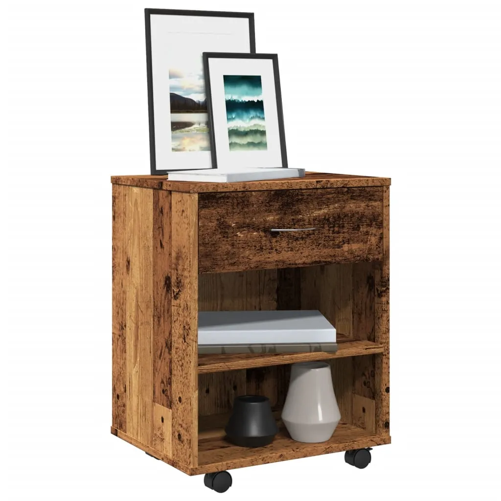 vidaxl rolo ormarić staro drvo 46x36x59 cm izrađeno drvo - slika 1