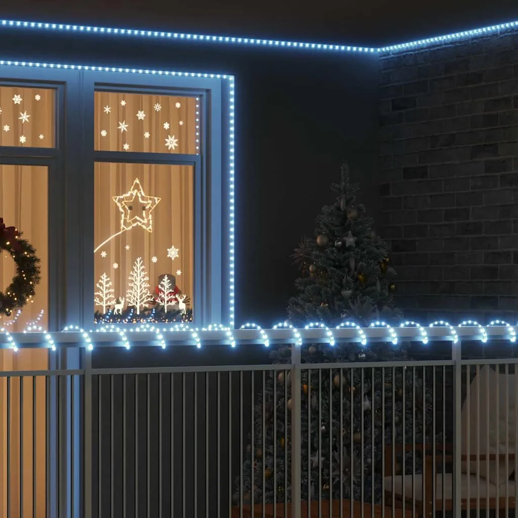 vidaxl svjetlosna uže s 1200 led svjetlima hladno bijela 50 m pvc - slika 1