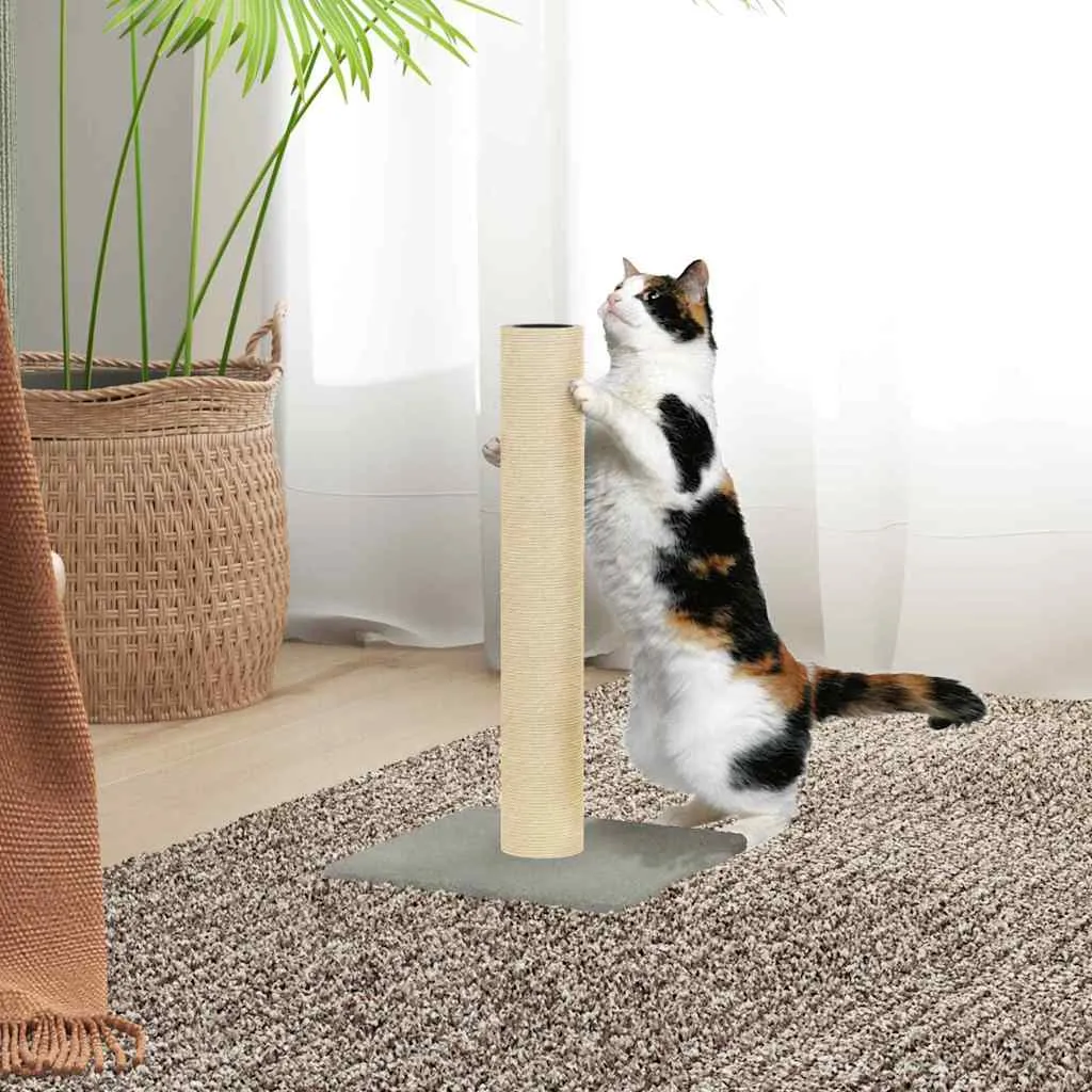 vidaxl grebalica za mačke svjetlosiva 22 x 22 x 45 cm - slika 1