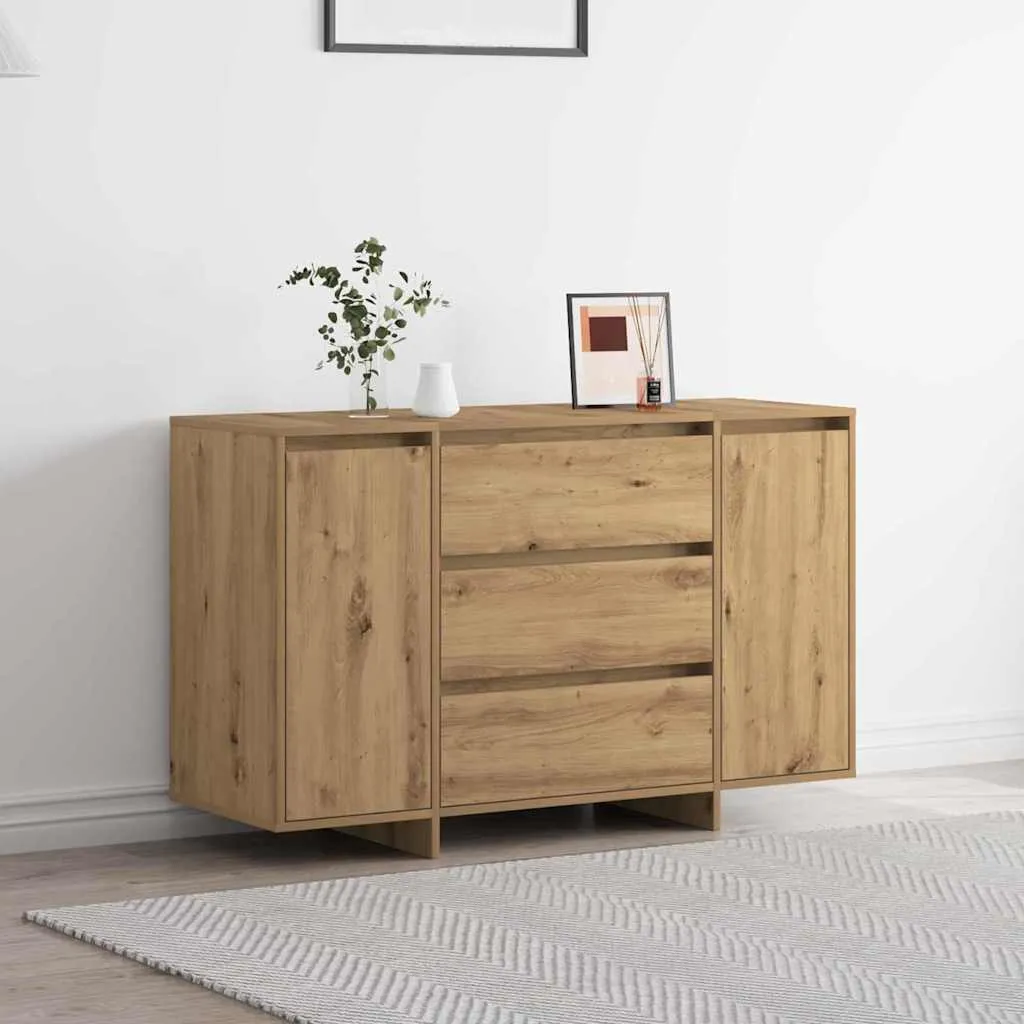 vidaXL Kreveta Umjetnički hrast 120 x 41 x 75 cm Konstruirano drvo - Venlo