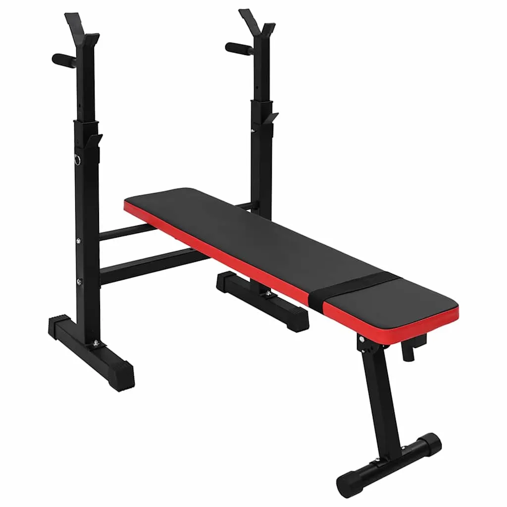 vidaxl klupa za težine crna 126.5 x 67 x 111 cm - slika 1