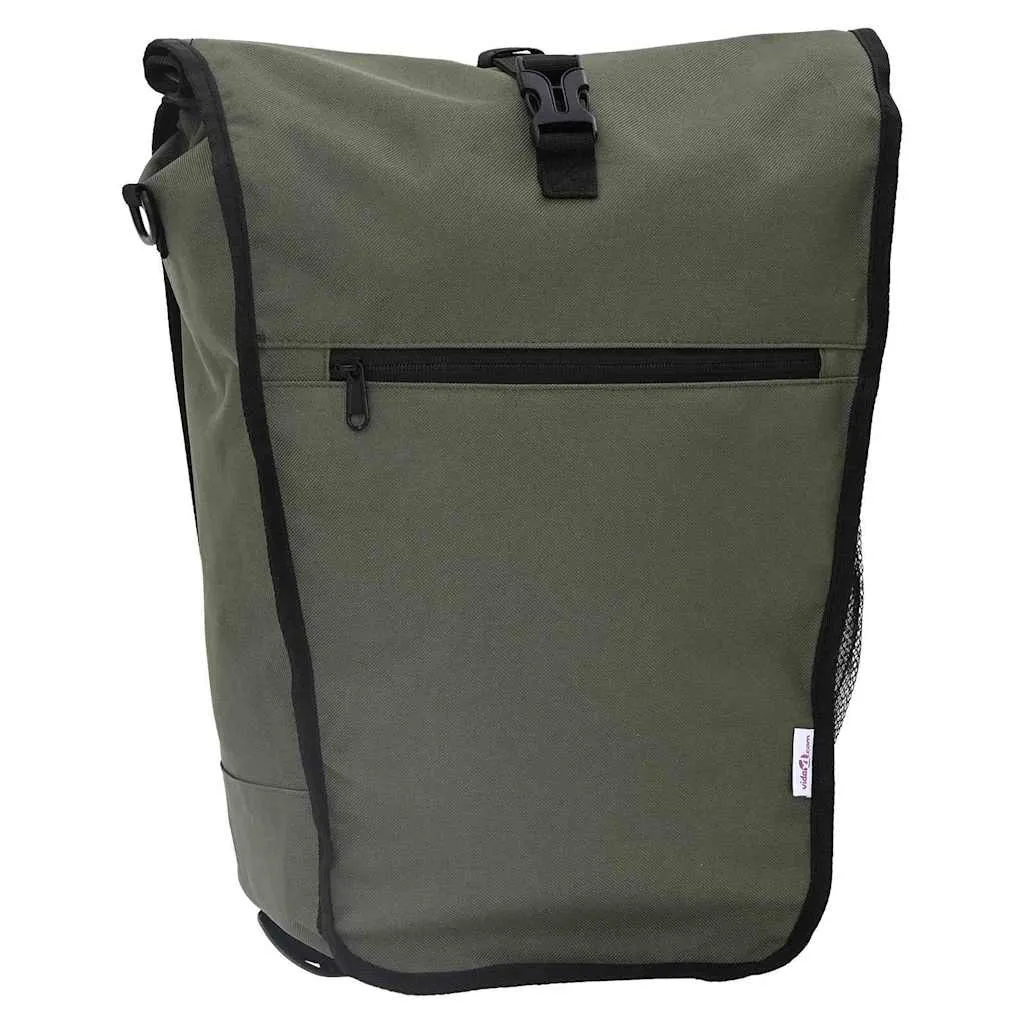 vidaxl torba za bicikl maslinasta 34 x 16 x 59 cm poliester - slika 1