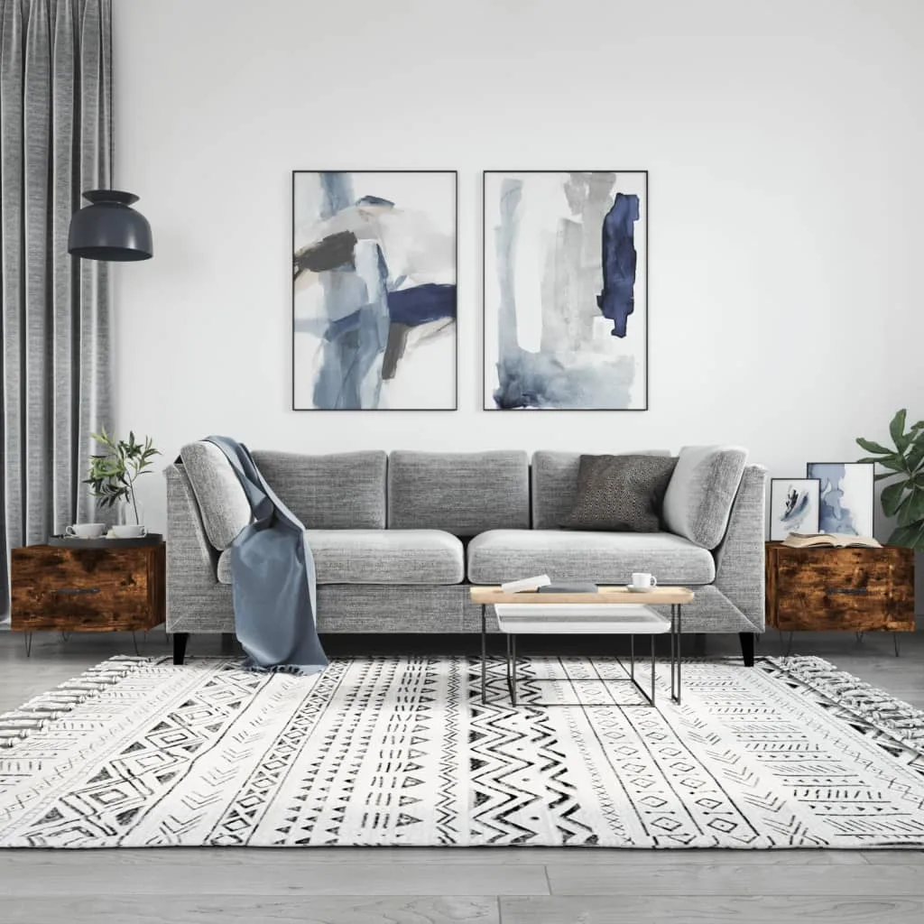 vidaXL Stolići za kavu 2 kom boja hrasta 50x50x40 cm konstruirano drvo - Venlo