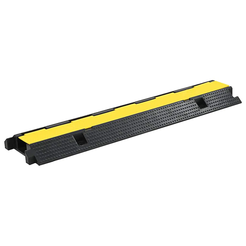 vidaXL Rampa za zaštitu kabela s 1 kanalom gumena 100 cm - Venlo