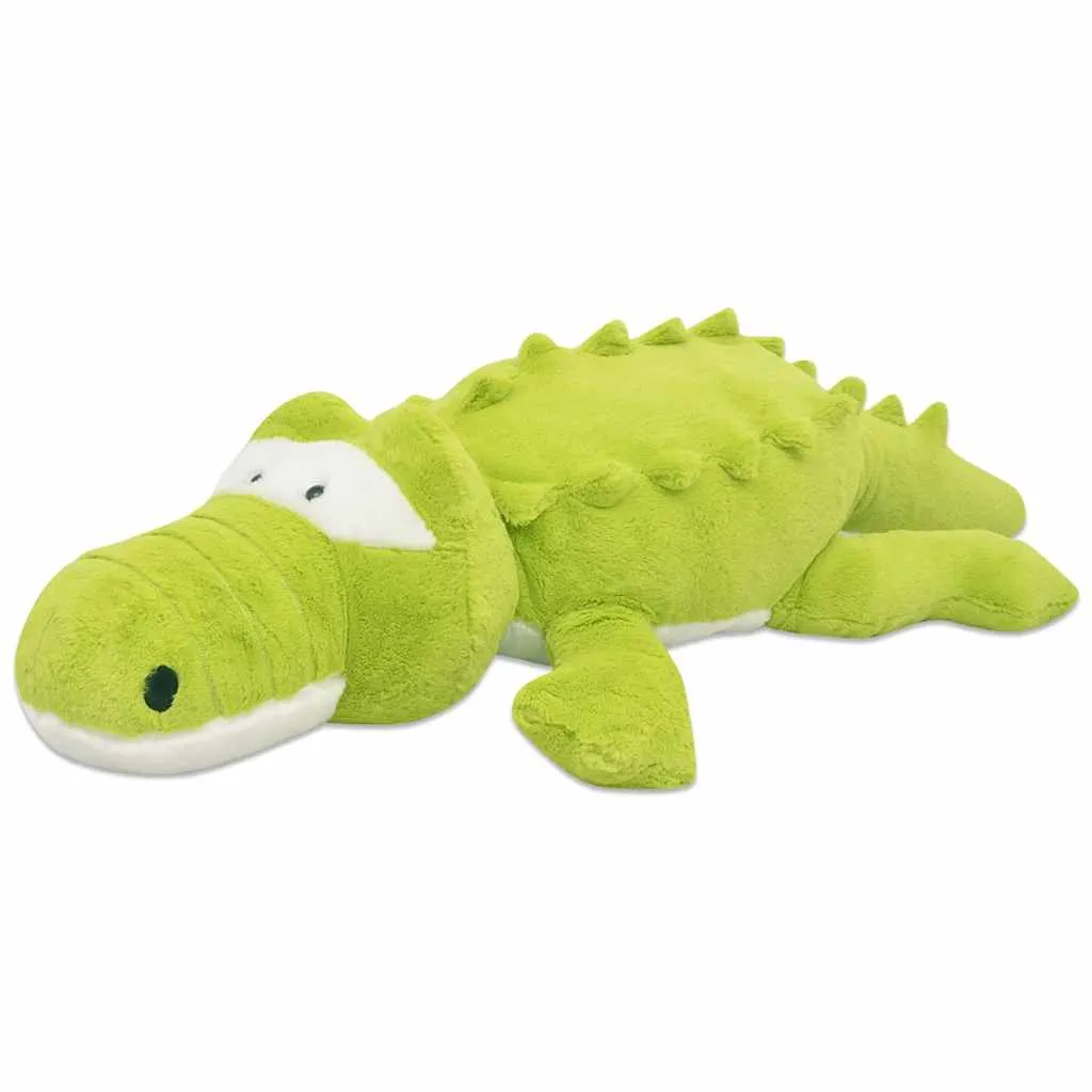 vidaxl plišani krokodil xxl 100 cm - slika 1