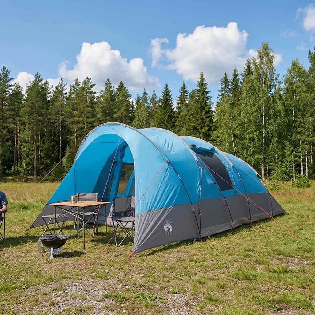 vidaxl tunelski šator 560 x 395 x 212 cm plava - slika 1
