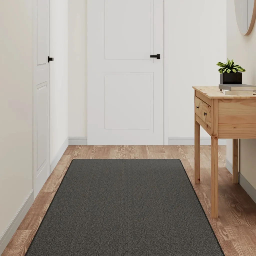 vidaXL Tepih-staza s izgledom sisala antracit 80 x 200 cm - Venlo