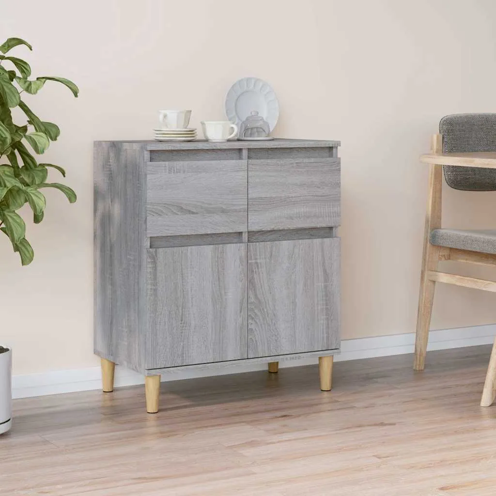 vidaXL Komoda sivog hrasta sonome 60x35x70 cm od konstruiranog drva - Venlo