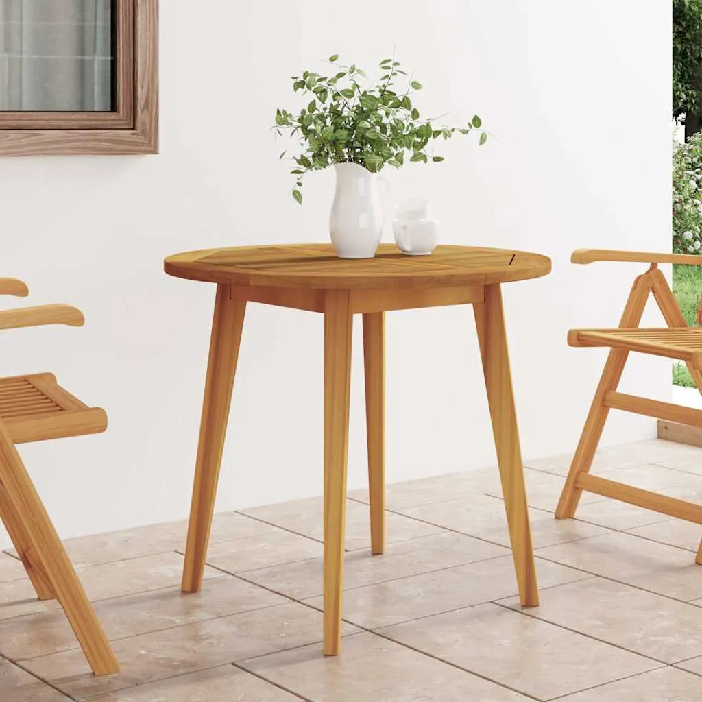 vidaXL Vrtni stol Ø85x75 cm od masivnog bagremovog drva - Venlo