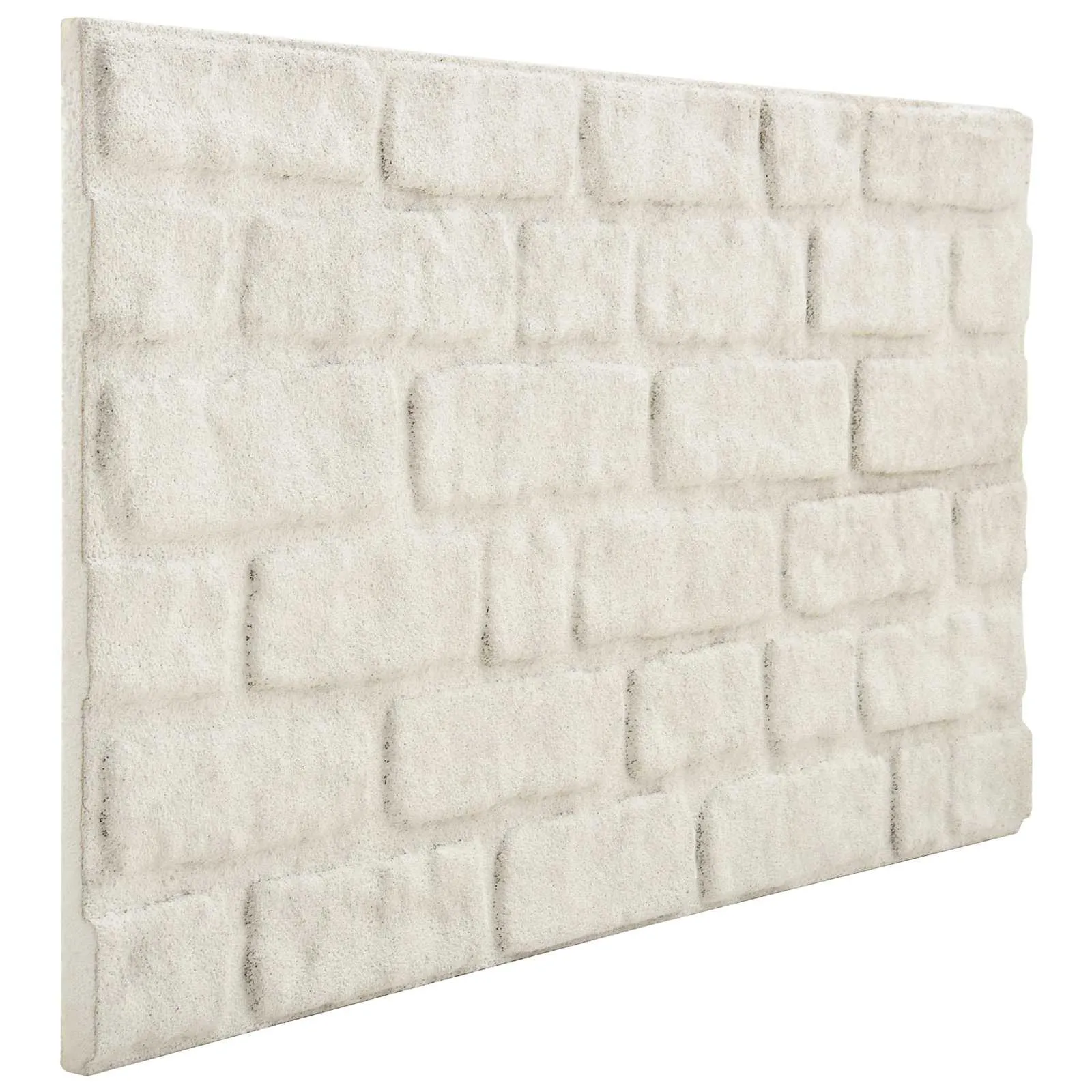 vidaXL Zidne panele 10 kom. 100 x 50 cm Bijela EPS pjena - Venlo