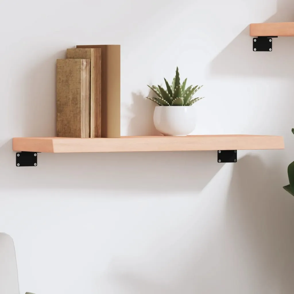 vidaXL Zidna polica 60 x 20 x 4 cm od neobrađene masivne hrastovine - Venlo