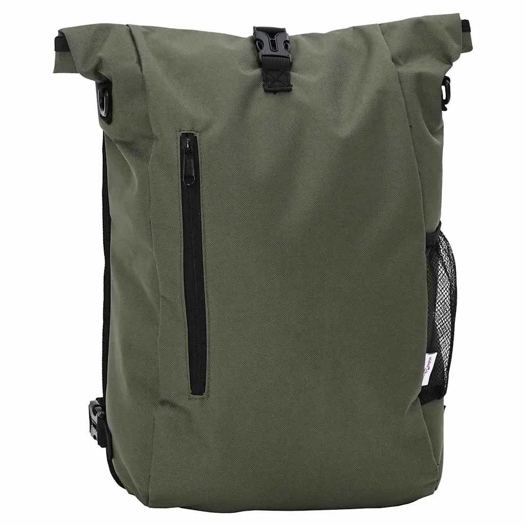 vidaxl torba za bicikl maslinasta 31 x 13 x 58 cm poliester - slika 1