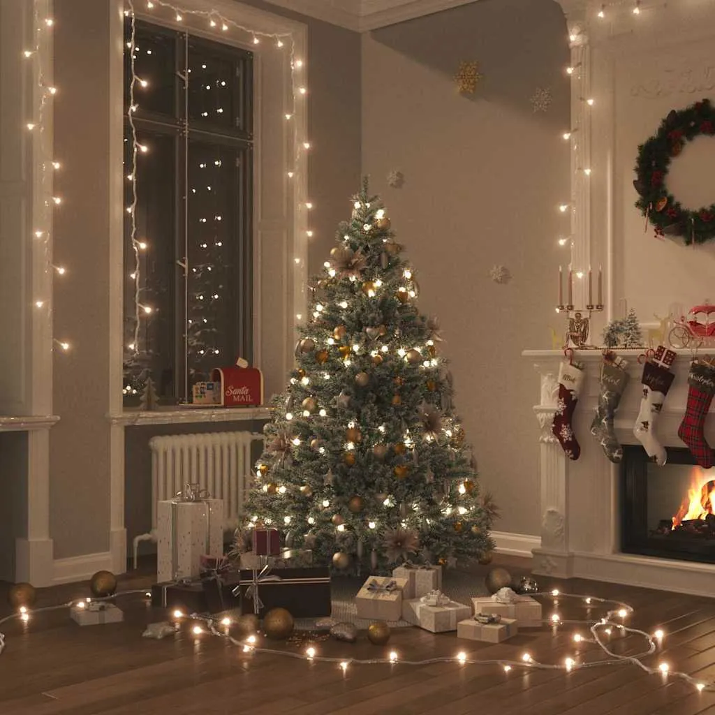 vidaxl led traka sa 150 led žarulja topla bijela 15 m pvc - slika 1