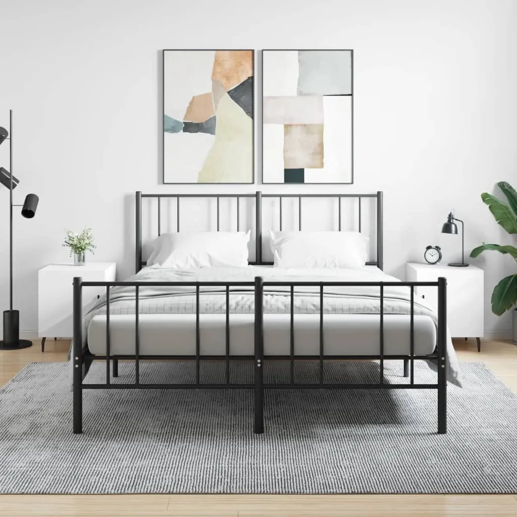vidaXL Noćni ormarići 2 kom bijeli 40 x 40 x 50 cm konstruirano drvo - Venlo