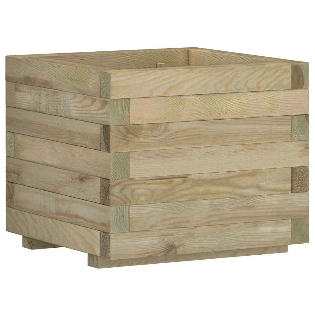 vidaXL Sadilica 50 x 50 x 40 cm drvena četvrtasta - Venlo